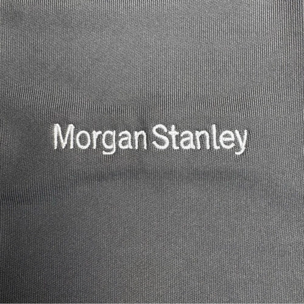Morgan Stanley Branded Men's Gray Under Armour Polo Shirt - Picture 3 of 8